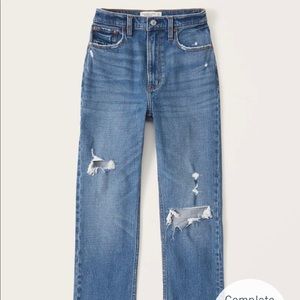 The Ankle Straight Ultra High Rise Curve Love Jeans